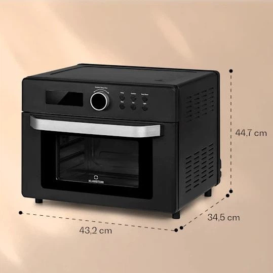 Фритюрниця KLARSTEIN Prime Air 23 л 1500 Вт (10040025) - Фото 6 Фритюрниця KLARSTEIN Prime Air 23 л 1500 Вт (10040025) - зображення 6