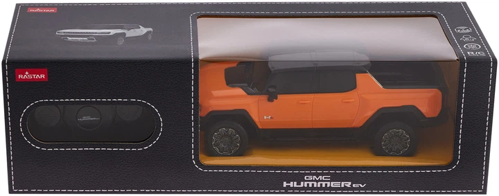 Машинка Rastar Hummer EV 1:26 Оранжевая (4540068) - Фото 9 Машинка Rastar Hummer EV 1:26 Оранжевая (4540068) - изображение 9
