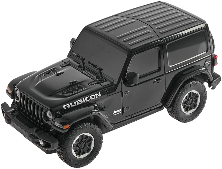 Samochód Rastar JEEP Wrangler JL 1:24 Czarny (6930751315235) - obraz 3