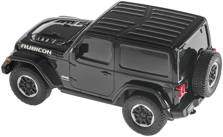Samochód Rastar JEEP Wrangler JL 1:24 Czarny (6930751315235) - obraz 5