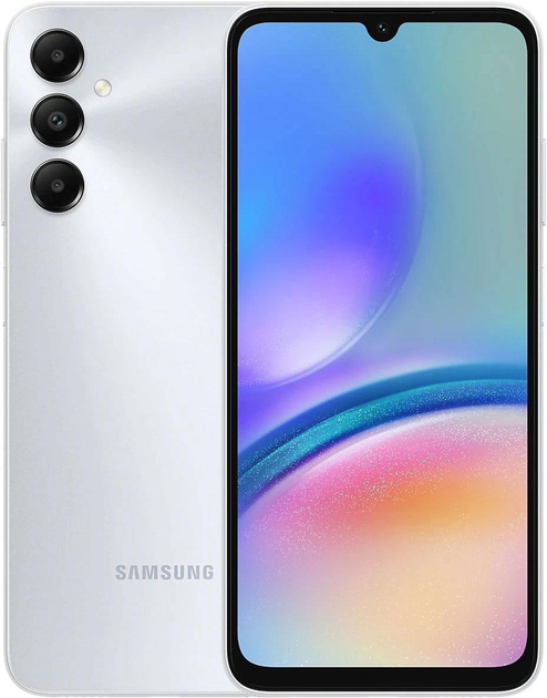 Smartfon Samsung A05S 4/64GB Silver (8806095268286) - obraz 1