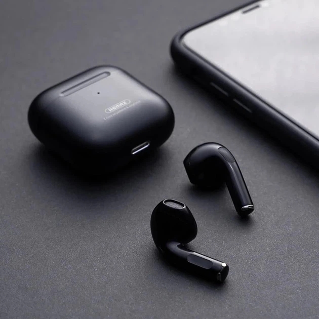 Навушники Бездротові Bluetooth Гарнітура з мікрофоном Remax Proda TWS-10i |BT5.3, 30/250mAh, 4h| Чорний - зображення 4