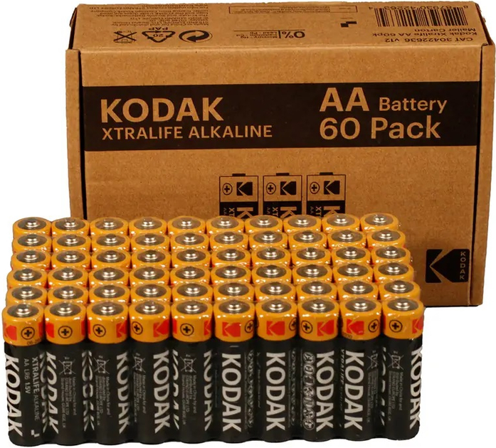 Лужні батарейки Kodak XTRALIFE AA LR6 2700мАг (30422636) – фото ...