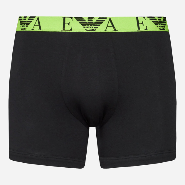 Zestaw majtek męskich typu bokserki bawełnianych Emporio Armani 3F715111473-73320 M 3 szt Czarny (8057767238544) - obraz 4