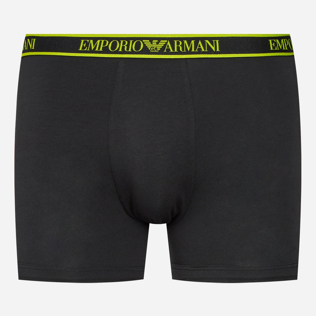 Zestaw majtek męskich typu bokserki bawełnianych Emporio Armani 3F717111473-29821 XL 3 szt Czarny (8056787660397) - obraz 6