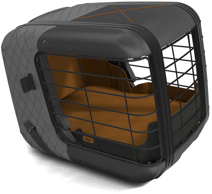 Клітка-лежак для собак 4Pets Cushion for Caree One Size Smoked 70 x 90 x 60 см Pearl (7612917116885) - зображення 2