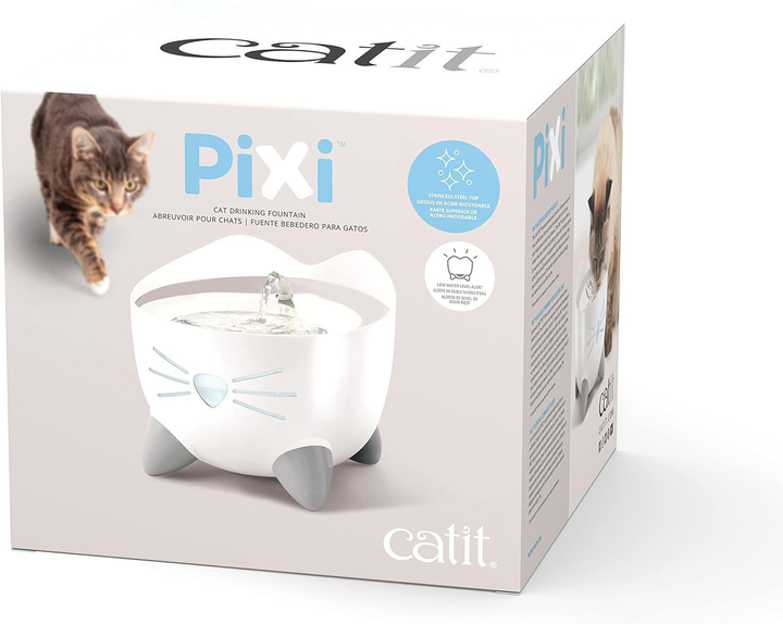 Фонтанчик для котів Catit Pixi Smart Fountain With Wifi 2.5 л White (0022517437513) - зображення 2