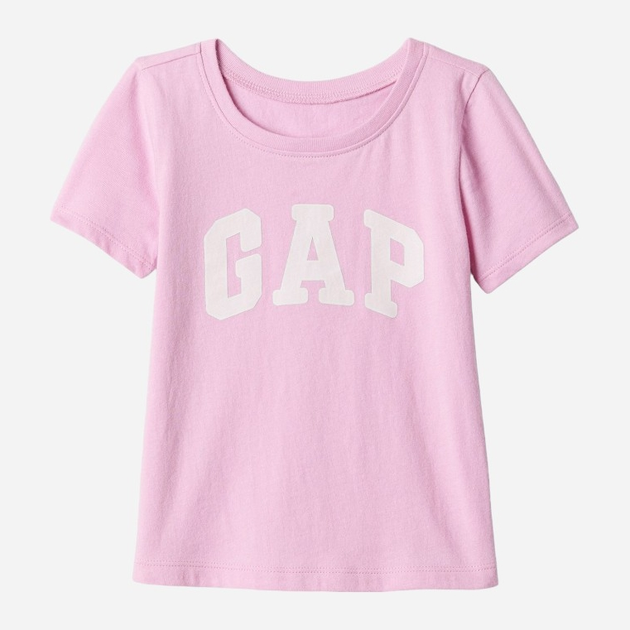 Дитяча футболка для дівчинки GAP 862123-00 111-116 см Рожева (1200133207287) - зображення 1