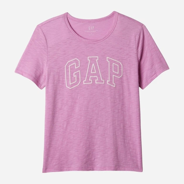 Футболка бавовняна жіноча GAP 871344-03 L Рожева (1200132950269) - зображення 4
