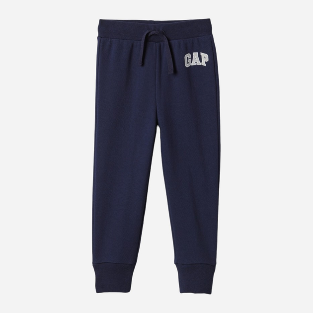 Дитячі спортивні штани-джогери для хлопчика GAP 859780-03 106-114 см Темно-сині (1200132928299) - зображення 1
