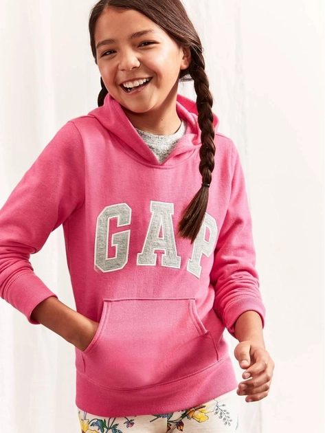 Дитяче худі для дівчинки GAP 620403-00 137-145 см Рожеве (1200051959602) - зображення 1