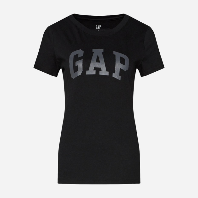 Koszulka damska bawełniana GAP 268820-11 XL Czarna (1200048865602) - obraz 1