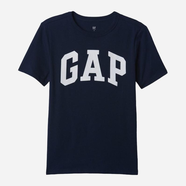 Дитяча футболка для хлопчика GAP 424016-12 130-137 см Темно-синя (1200133318259) - зображення 1