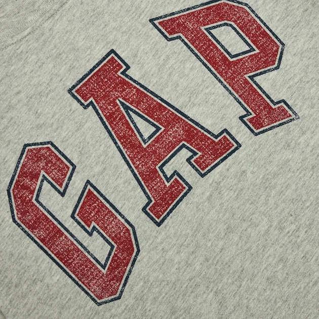 Дитяча футболка для хлопчика GAP 473269-01 130-137 см Сіра (1200040950740) - зображення 3