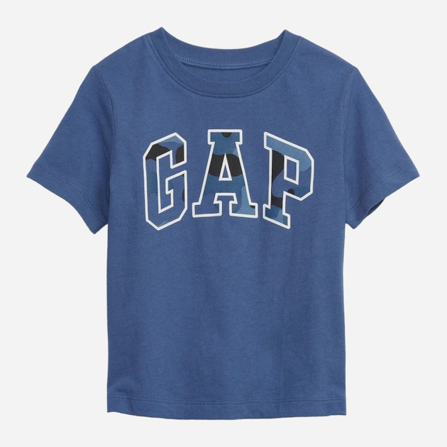 Дитяча футболка для хлопчика GAP 459557-06 99-107 см Cиня (1200112984239) - зображення 1