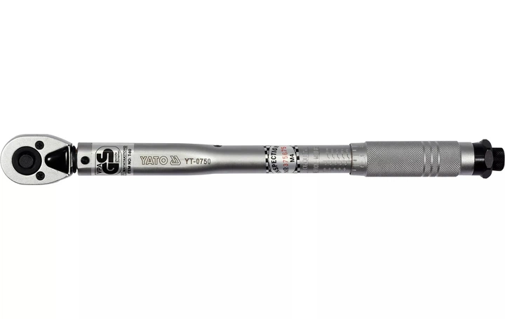 Ключ динамометричний YATO квадрат 3/8" F 19-110 Нм L 366 мм - зображення 6