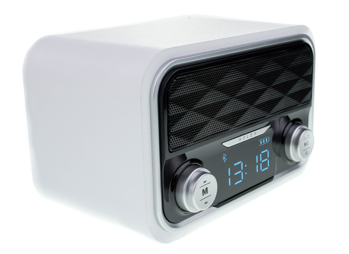Odbiornik radiowy Adler AD 1185 Black-White (5902934839181) - obraz 4
