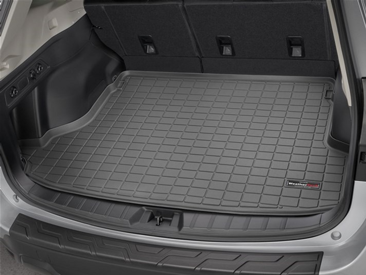 Акція на Килимок автомобільний в багажник WeatherTech 3D лайнери Subaru Forester 2019+ Чорний від Rozetka