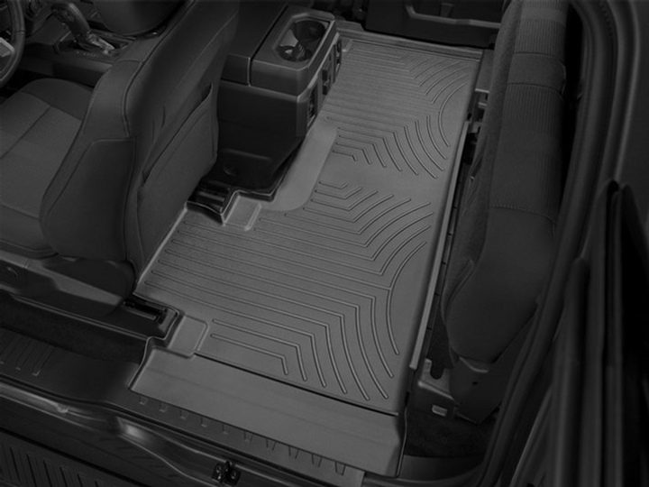 Акція на Килимок автомобільний другий ряд WeatherTech 3D лайнери Ford F-150 2015+ Чорний від Rozetka