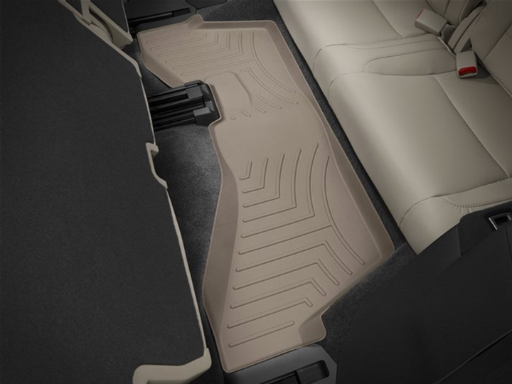 Акція на Килимок автомобільний третій ряд WeatherTech 3D лайнери Acura MDX 2014 - 2020 Бежевий від Rozetka