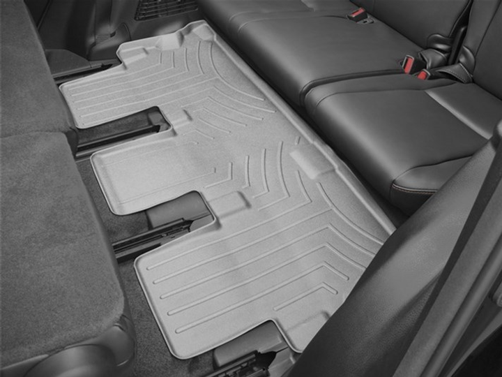 Акція на Килимок автомобільний третій ряд WeatherTech 3D лайнери Toyota Highlander 2014 - 2019 Сірий від Rozetka