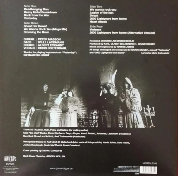 GRAVE DIGGER – Heavy Metal Breakdown (2LP, EU) – фото, отзывы
