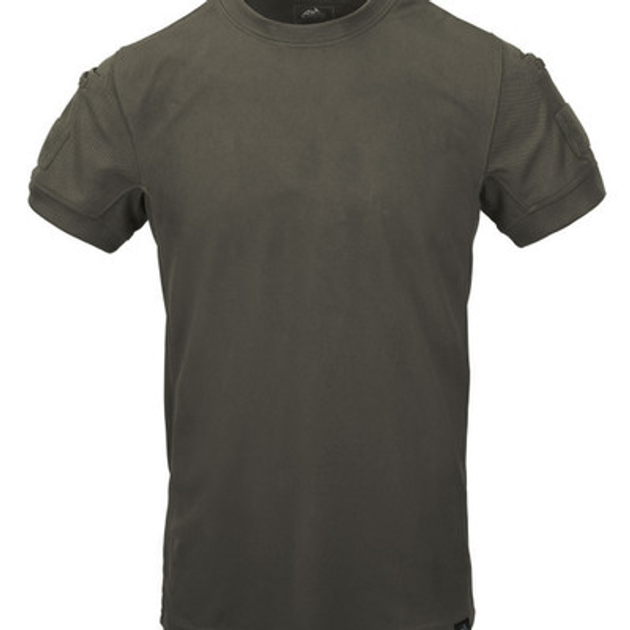 Футболка тактична Helikon-Tex Термоактивна L Олива TACTICAL T-SHIRT - TOPCOOL OLIVE GREEN (TS-TTS-TC-02-B05-L) - зображення 2