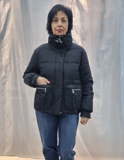 Женская демисезонная куртка Max Mara (Vivilona) 2579 Черный, S - Фото 2 Женская демисезонная куртка Max Mara (Vivilona) 2579 Черный, S - изображение 2