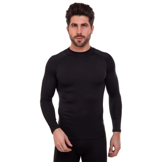 Спортивна футболка чоловіча Zelart Lidong 507 розмір 3XL (185-190 см) Black - зображення 2