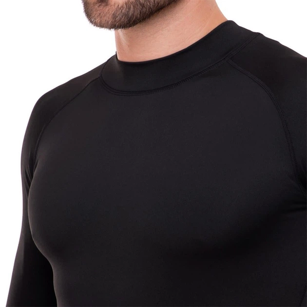 Спортивна футболка чоловіча Zelart Lidong 507 розмір 3XL (185-190 см) Black - зображення 4