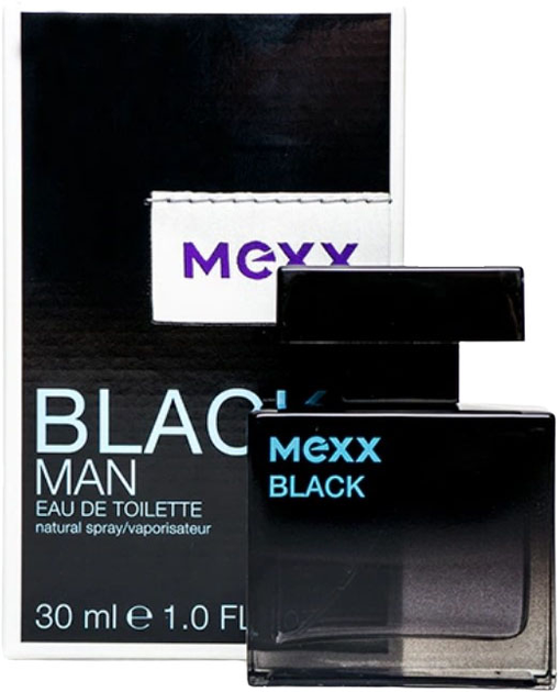 Туалетна вода для чоловіків Mexx Black Man 30 мл (3614228834759) - зображення 1