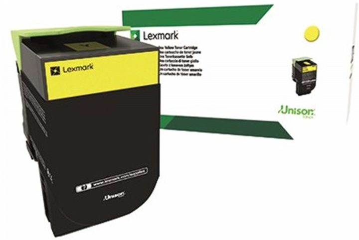 Toner Lexmark CS/CX317/417/517 Yellow (71B20Y0) - obraz 1