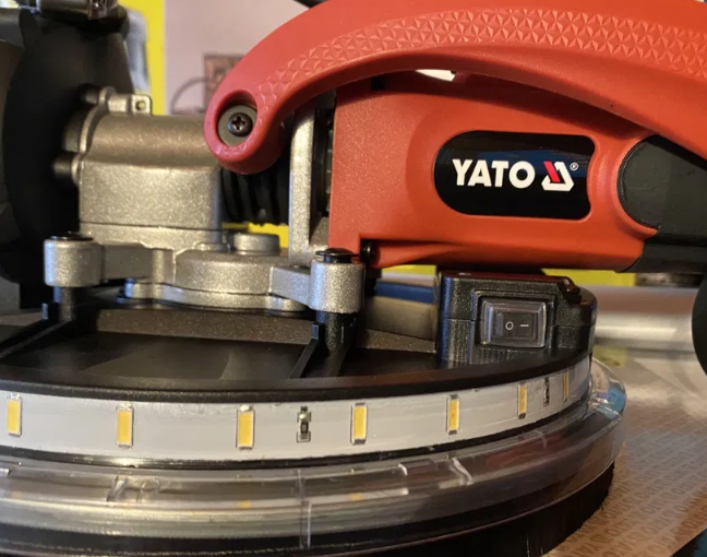 Шлифмашина YATO YT-82355 жираф для стен и потолков – фото, отзывы