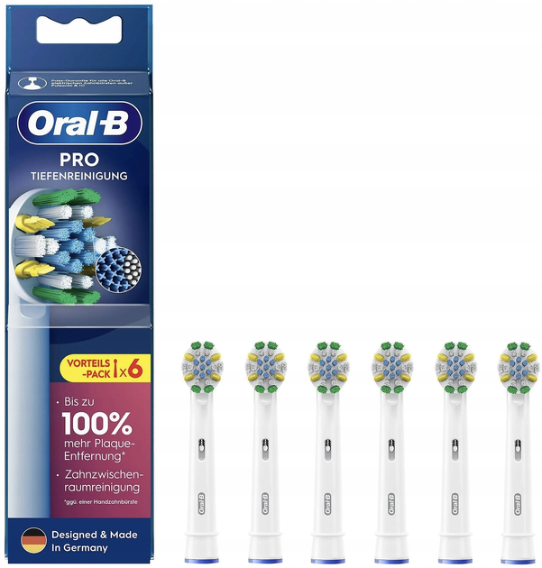 Насадки для електричної зубної щітки Oral-B Pro (8006540860793) - зображення 1