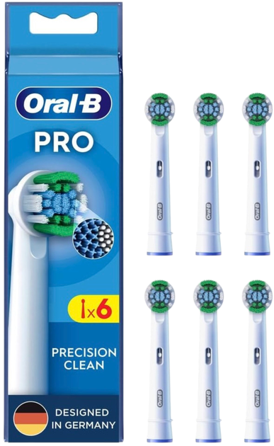 Końcówki do elektrycznej szczoteczki do zębów Oral-B Pro Precision Clean (8006540860892) - obraz 1