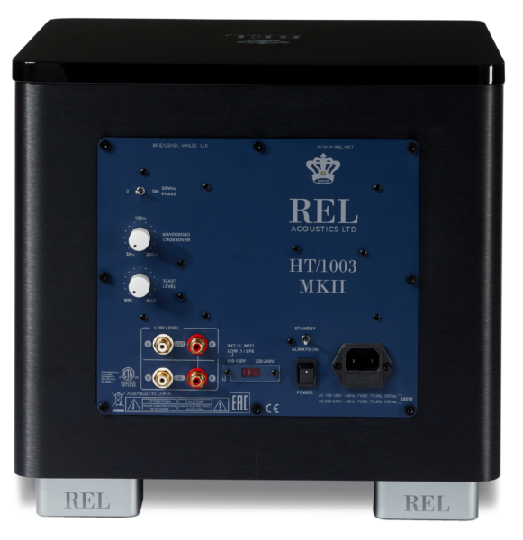 Сабвуфер REL HT1003 MKII Black Lacquer - Фото 2 Сабвуфер REL HT1003 MKII Black Lacquer - зображення 2