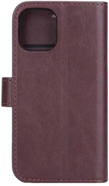 Etui z klapką Radicover Case do Apple iPhone 12 Mini Brown (5712869102379) - obraz 2