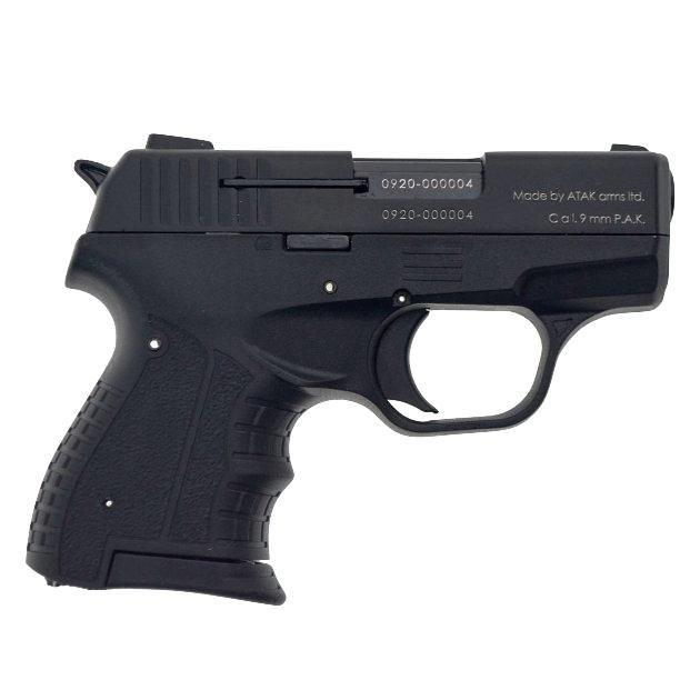 Стартовый пистолет Stalker M2906 Black, Сигнальный пистолет под холостой патрон 9мм, Шумовой - изображение 2
