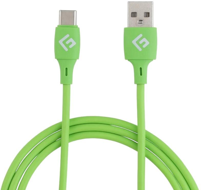 Kabel Floating Grip USB Type-C - USB Type-A 3 m Green (5713474047208) - obraz 1