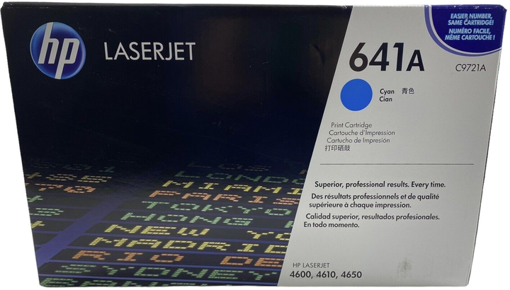 Toner HP 641A C9721A kolorowy laserowy Cyan 9 000 stron (C9721A) - obraz 2