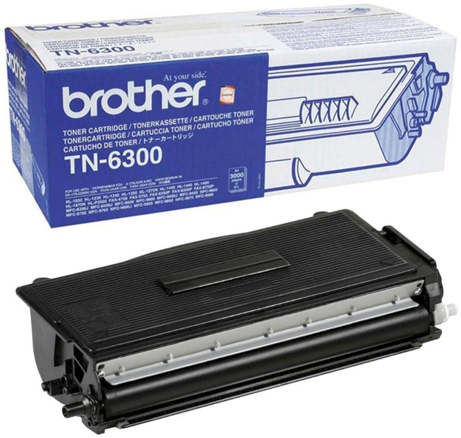 Toner Brother TN-6300 Black 3 000 stron (TN6300) - obraz 1
