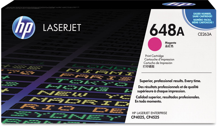 Toner HP 648A CE263A laserowy Magenta 11 000 stron (CE263A) - obraz 1