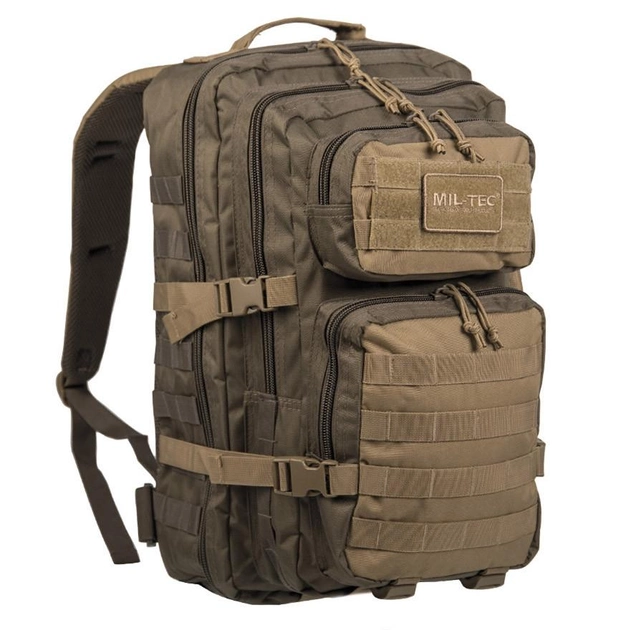 Великий рюкзак Mil-Tec Assault Pack Large 36 л Ranger Green/Coyote 14002302 - зображення 1