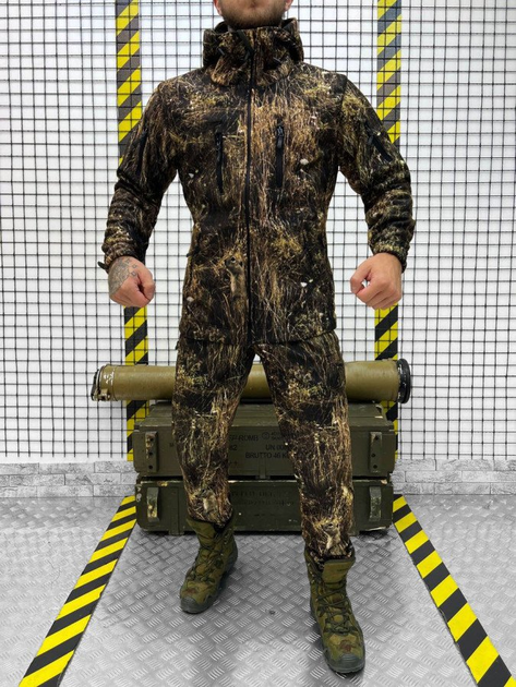 Тактичний софтшел маскувальний костюм xxl softshell sheet 0 - зображення 1