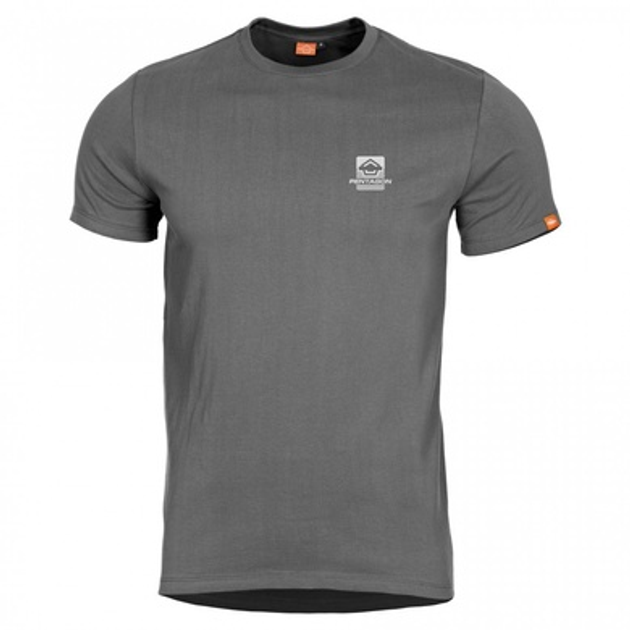 Футболка сіра t-shirt pentagon m ageron "eagle" - зображення 1