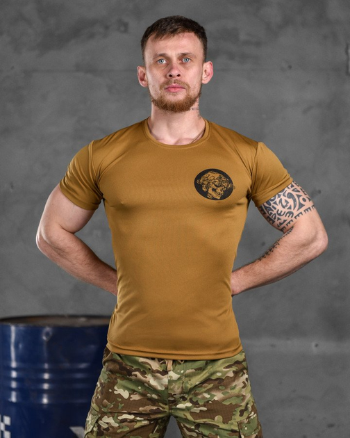 Тактическая потоотводящая футболка odin кайот nevil XXL - изображение 1