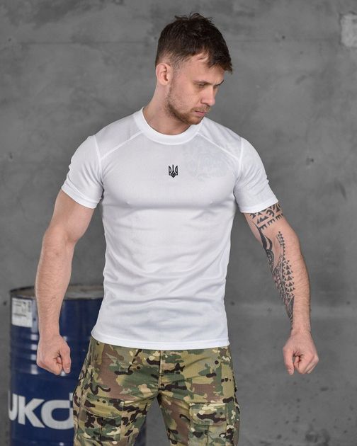 Футболка влагоотводящая coolpas white XXL - изображение 1