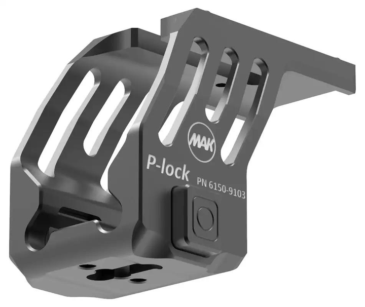 Кронштейн MAK P-Lock для Glock 17/19 Gen 5 под коллиматор MAKdot SH/ Docter - изображение 1