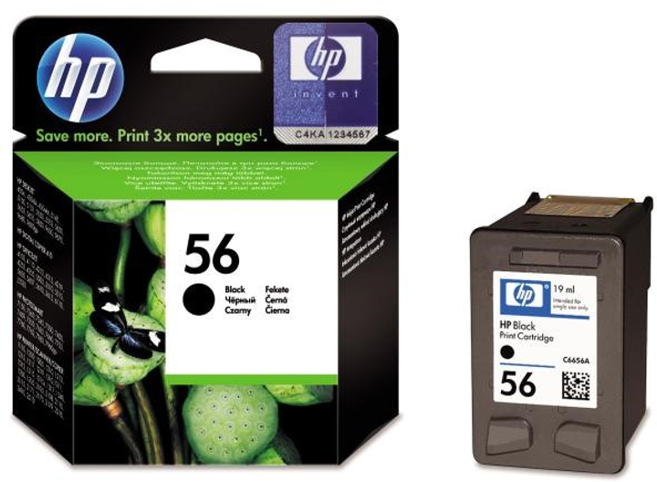 Tusz HP 56 C6656AE Black 520 stron 19 ml (C6656AE) - obraz 3