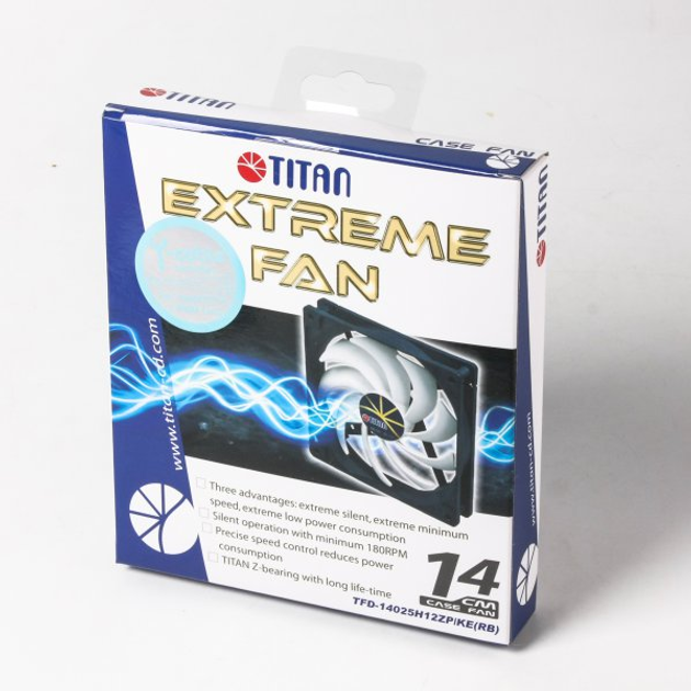 Вентилятор Titan TFD-14025H12ZP/KE(RB), 140х140х25 - изображение 2